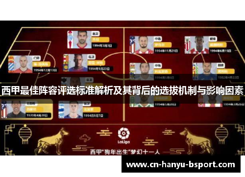 西甲最佳阵容评选标准解析及其背后的选拔机制与影响因素